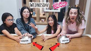 OKULDA MEYDAN OKUMA ! WEDNESDAY İLE BARBIE KARŞI KAŞIYA | EYLÜL LAL