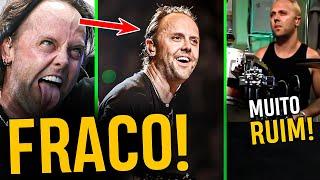 ABSURDO !! Por que o baterista do METALLICA é TÃO FRACO ??