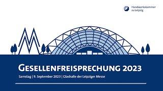 Gesellenfreisprechung 2023 für die Region Leipzig