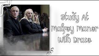 Study With Draco At Malfoy Manor | POV ASMR Ambiance