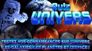  Quiz Univers  Testez vos connaissances sur l'univers les galaxies les planètes et l'espace ! 