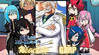 Rimuru Tempest react to garp | Luffy gear 5 | Onepiece Strawhat family| Gacha life 2 | slime | shank