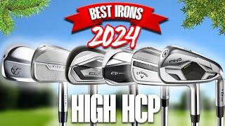 The BEST irons for HIGH handicap golfers in 2024!