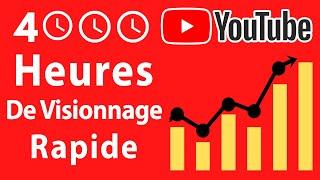 Comment Avoir 4000 Heures De Visionnage Sur YouTube Facilement Et Rapidement