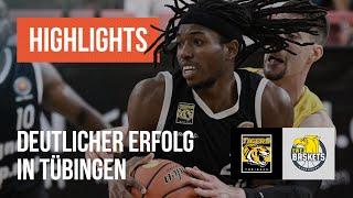 Deutlicher Erfolg im Pokal!  Tigers Tübingen - EWE Baskets Oldenburg - Highlights aus dem BBL Pokal