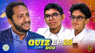 QuizTime Duo - Saison 3 Ep. 28 - Ayaan Vasram & Rayane Fidahoussen
