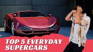 Top 5 Everyday Supercars | Supercar Compilation | Epic Luxury Travel & Lifestyle