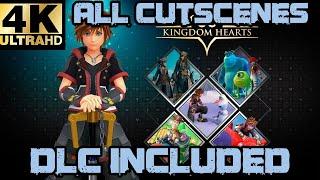 Kingdom Hearts III: All Cutscenes - ReMind DLC Included [4K]