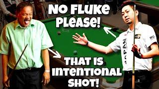 Naoyuki Almost Fell on His Chair on Efren Reyes Fluke Shot at the 2016 Asian 9-Ball Tour Finals