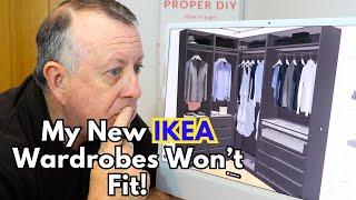 Upright Assembly Of The Stylish Ikea Pax Wardrobe