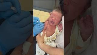 Baby Vaccine action at hospital  and funny  #baby #love #cute #family #babygirl #happy #funny