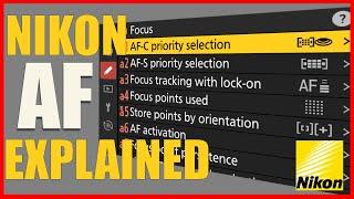 Nikon Auto Focus Settings