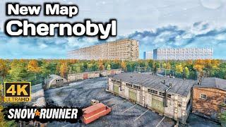 New Map Chernobyl In SnowRunner Season 15 #snowrunner #offroad #truck