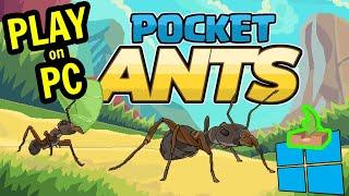  How to PLAY [ Pocket Ants ] on PC ▶ DOWNLOAD and INSTALL Usitility2