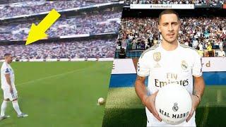 Eden Hazard First Day and First Goal in Real Madrid