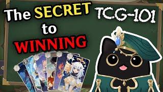 The secret to winning! Card and Dice Advantage | Invokation Akademy TCG 101 | Genshin TCG