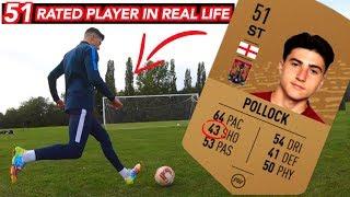 He has 43 Shooting on FIFA, But is a BEAST in Real Life!!