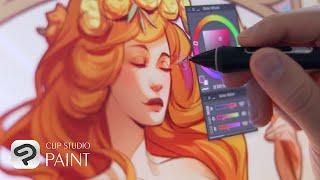 How to add colour variations to your painting? (in Clip Studio Paint)