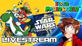 Super Mario World + Star Wars DroidWorks DOUBLE FINALE FEATURE POWER HOUR DELUXE