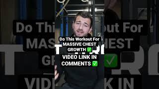 Do This Workout For MASSIVE CHEST GROWTH 