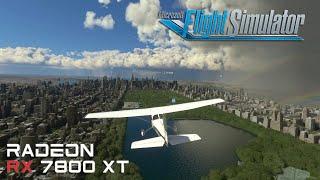 Microsoft Flight Simulator - RX 7800 XT - 1080p - 1440p - 4K - #PCGamePass