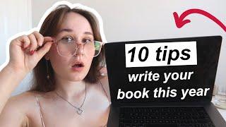 HOW TO WRITE A BOOK in 2024 ️ (10 *FOOLPROOF* TIPS) write your book easy (collab w/@SaraLubratt)