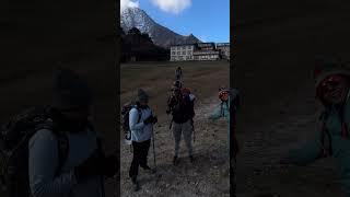 journey form tyangboche to dingboche #everestbasecamptrek #basecamp #mountain