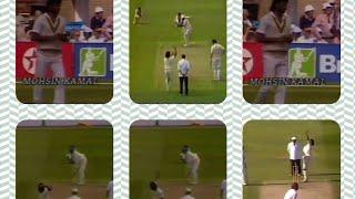 MOHSIN KAMAL ALL  WICKETS VS ENGLAND TEST SERIES 1987