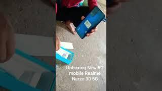 Realme Narzo 30 5G New mobile Unboxing #viral #5gmobile #unboxingvideo #realmenarzo305g