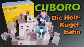 CUBORO – Die Kugelbahn aus Holz im Test (Standard 50 Starter Set)