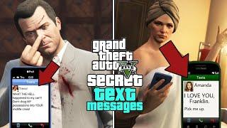 GTA 5 - Secret Phone Calls & Text Messages!