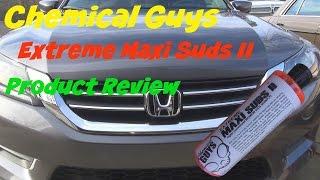 Chemical Guys Extreme Maxi Suds II Car Wash Review