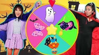 Halloween Spin Wheel! | Ellie Sparkles | Live Action Videos for Kids | WildBrain Zigzag