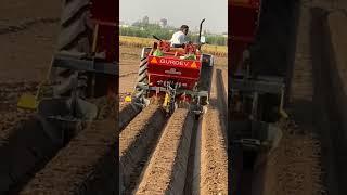 Best Performance 2 Row Automatic Potato Planter 98144 00791 Gurdev Agro Industries Bhawanigarh PB