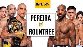 UFC 307 Full Card Predictions - Alex Pereira Continues His Reign??