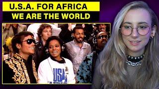 SINGER REACTS | U.S.A. For Africa - We Are the World | Bassist Musician Reaction