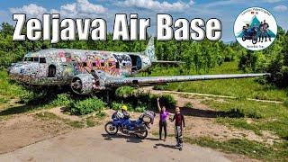 Zeljava Air Base & Cetina River Spring - Balkan Motorbike Tour 2022 on a TransALP 650 S.3 Eps.24