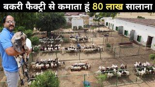 इंजीनियर साहब की करोड़ों की बकरी फैक्ट्री | Goat Farming | Goat Farming Business | Goat Farm Tour