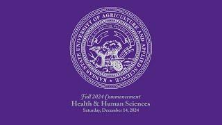 Health & Human Sciences | Commencement Fall 2024