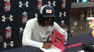 VIDEO: TJ Tillman signs LOI to UTEP Miners football