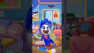 Sonic crying  #sonic #shinsonic #angela #mytalkingangela2 #trending #top #short #shorts #games