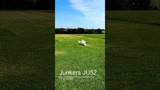 Junkers JU52 Tante Ju Depron 1.500mm 600g Landung #shorts  #rcplane #modellflug