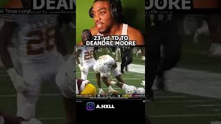 Moore Ways To Score Put Breaks On The Wheel Route #asu #texas #cfb #cfb25 #collegefootball