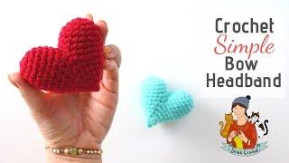 Crochet 3D Valentine's Day Heart / Amigurumi For Beginners