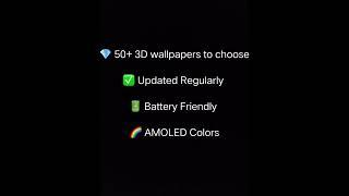 3D Parallax live Wallpaper #realistic #app #3dwallpapers #parallax #parallaxeffect