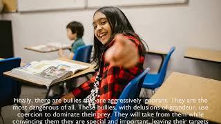 Bullies in America - A Big Problem