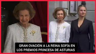 ️LA GRAN OVACIÓN A LA REINA SOFÍA EN LOS PREMIOS PRINCESA DE ASTURIAS