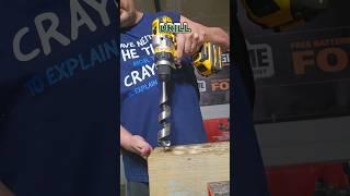 You're Afraid Of The Wrong Tool #dewalt #ridgid #drill #tooltestraw #PowerTools #DIY #howto #truth