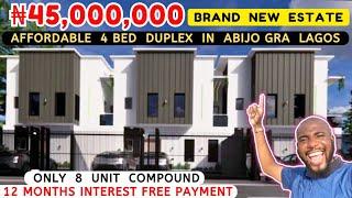 NEW ESTATE:  ₦45,000,000 Affordable House For Sale In Lagos