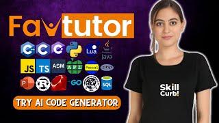 FREE AI CODE Generator Online FavTutor Review